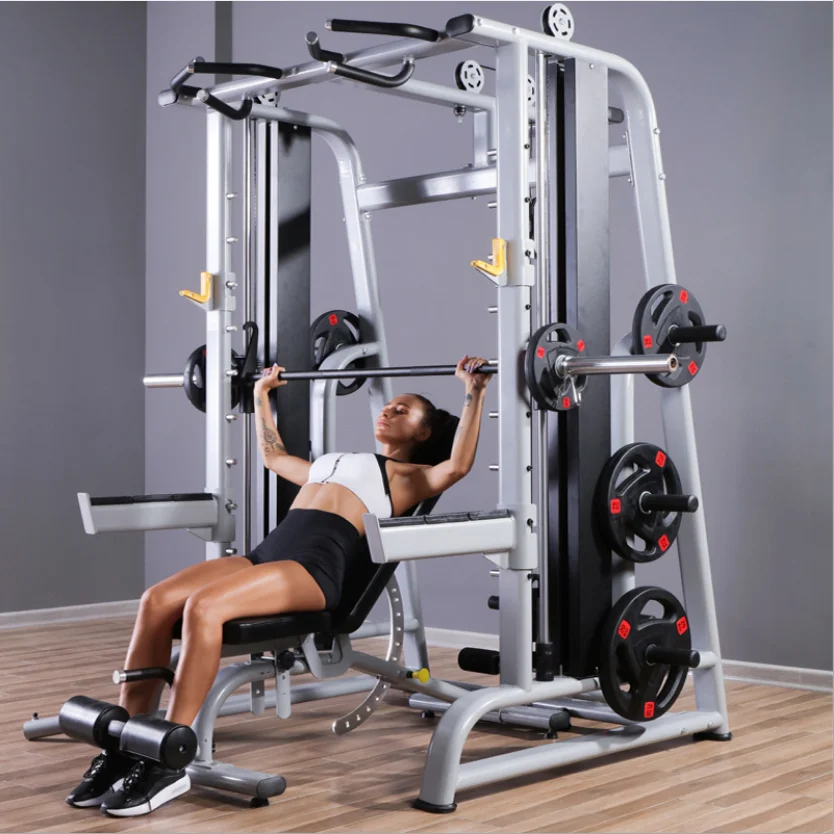 

new design multi-functional fitness equipment smith machine power rack