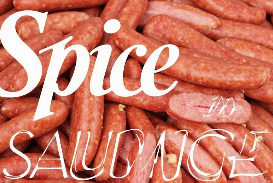 spice in sausage a flavorful guide for enthusiasts and pros