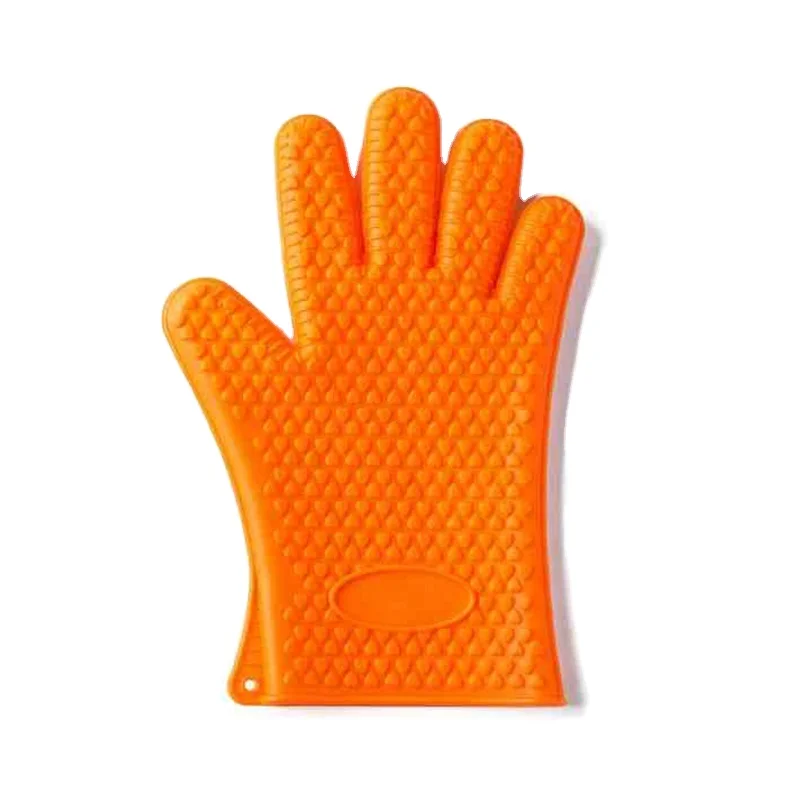 

Customized Silicone Insulated Barbecue Oven High Temperature Safety Heat Resistant Gloves Barbecue Cooking Oven Gloves, Any colors are available