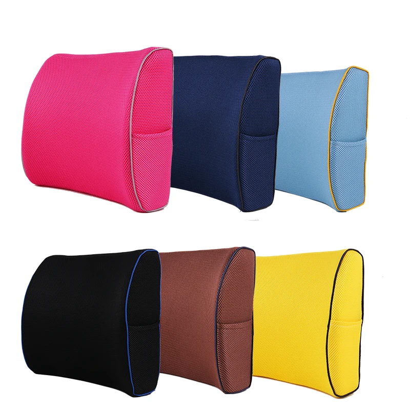 
Wholesale New Mesh Fabric Orthopedic Waist Back Pad Pain Relief Lumbar Support Cushion Seat Cushion 