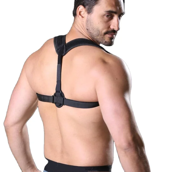 

2021 New OEM Gym Custom Posture Corrector for Improve Posture and Back Pain Relief Adult, Black
