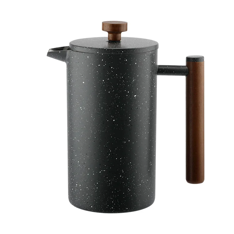 

Bsci Audit Highiwn Portable Pot Coffee Maker Filter Cafetiere 304 Stainless Steel French Press, Customized color