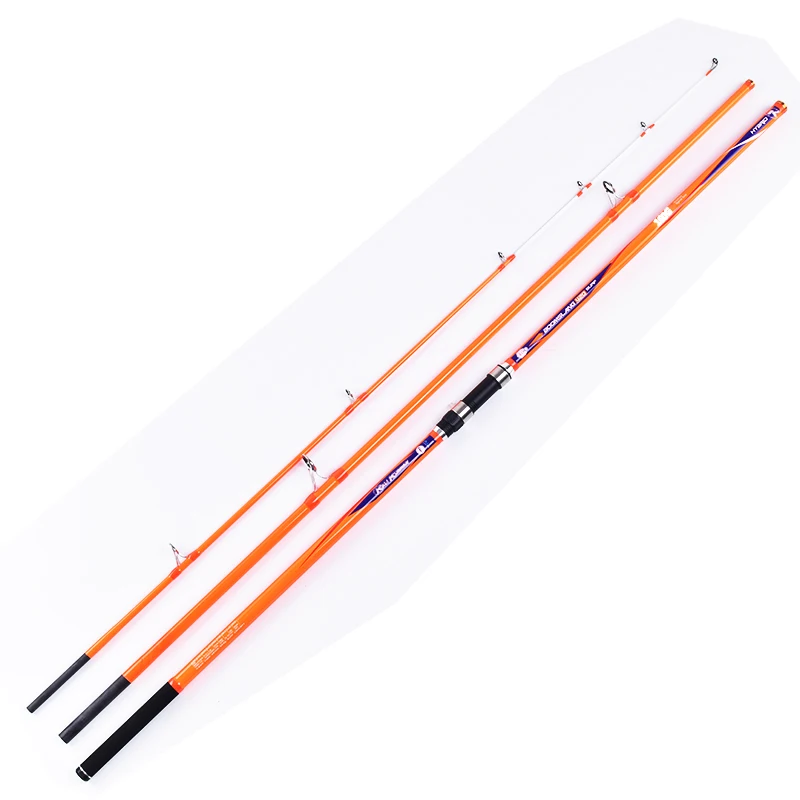 4.2m Fuji Top Guide 3 Sections Surf Long Casting High Carbon Fiber Beach Far Shot 160G Lure Weight Distance Throwing Fishing Rod