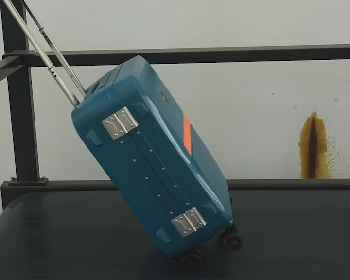 scratch resistant suitcase