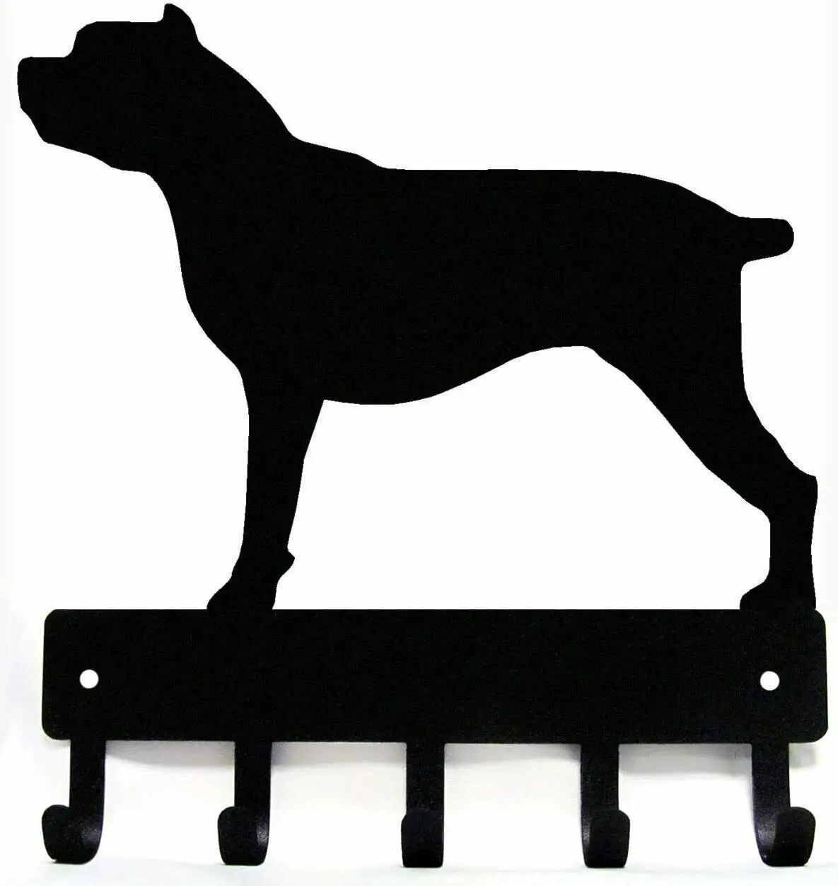 

YinfaCane Corso Dog Key Rack & Leash Hanger - 9 Inch Wide Metal Wall Art TY2107