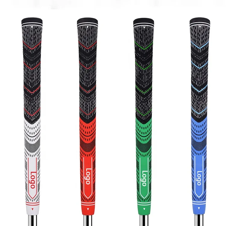 

OEM Colorful Golf Grips Factory Price Standard Midsize Golf Club Grips Custom Logo Cord Rubber Golf Grip