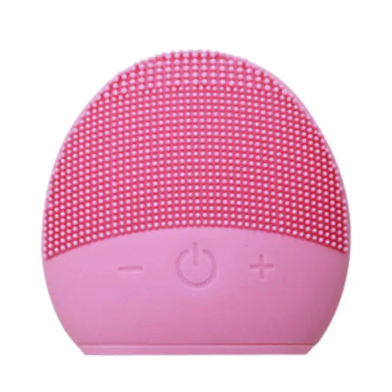 

PSB 2021 beauty mini electric sonic face cleanser rechargeable silicone facial cleansing brush, Pink,red.white.black.green.etc
