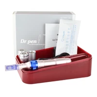 

Microneedling Derma Pen Dr pen A6 Dermaroller Auto Stamp Derma Micro Needle Pen for Wrinkle Removal with 2 Cartridges