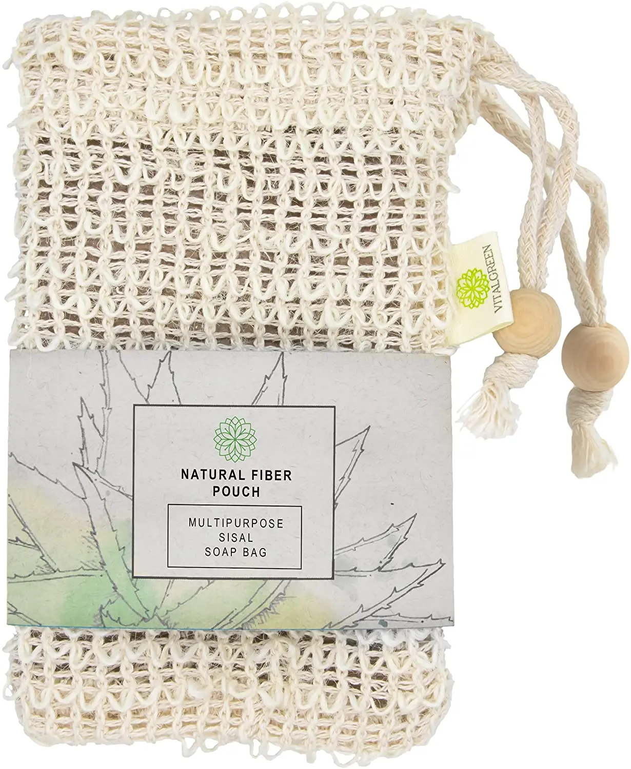 

Sisal Soap Bag Multi Purpose Exfoliating Natural Fiber Soap Pouch Brings Life Luminosity and Softness to Your Skin soap scrub