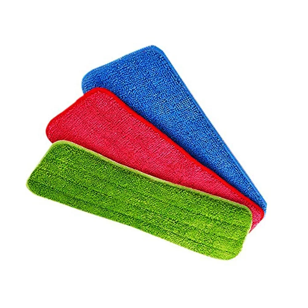 

O-Cleaning Microfiber Spray Mop Head Replacement All-purpose Twist Microfiber Flat Mop Pads Floor Cleaning Mop Refill,Green