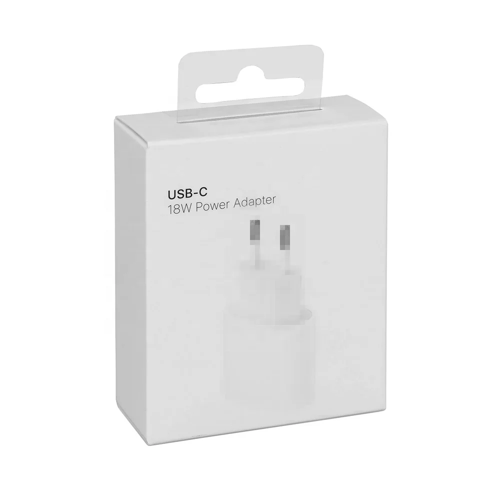 

New arrival EU/US/UK PD Wall power 18W 20W fast charging Type C phone USB data cable charger adapter For iPhone 11 12 pro max, White