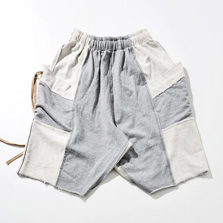 

BaiSheng Hot Selling Men Tie Cord Pockets Plus Size Short Pants Men's Shorts