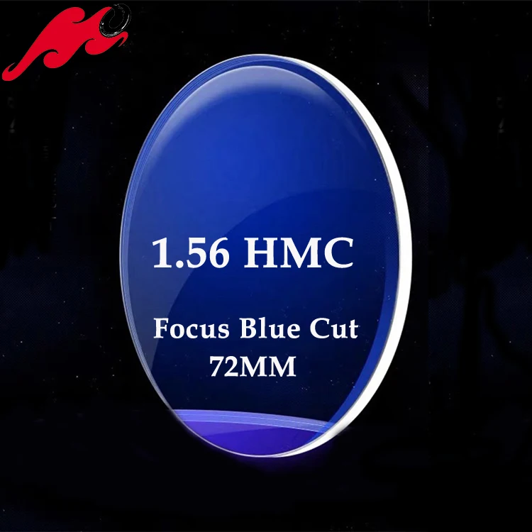 

Wenzhou mike optical focus lens 1.56 HMC blue cut uv420 lenses, Clear optical lens