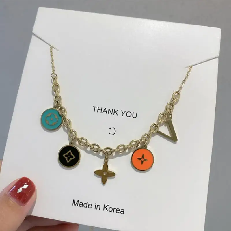 

Special Counter Link Chain Chain Type Religious Style Cute Style Necklaces