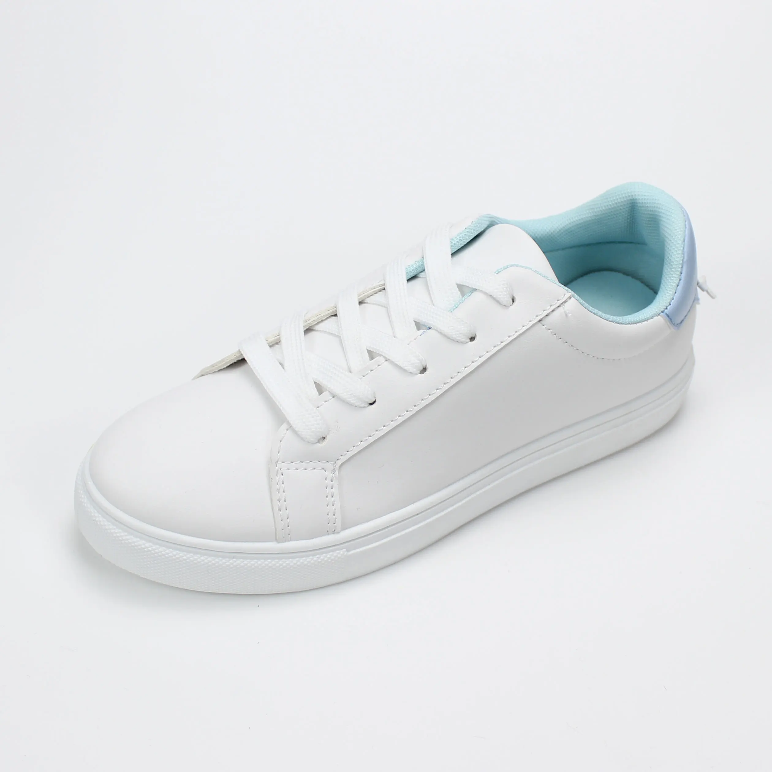 
white pu upper with different lining color sport Sneakers Women Outdoor Sports Fitness Shoes Casual Sport Women Shoes promotion 