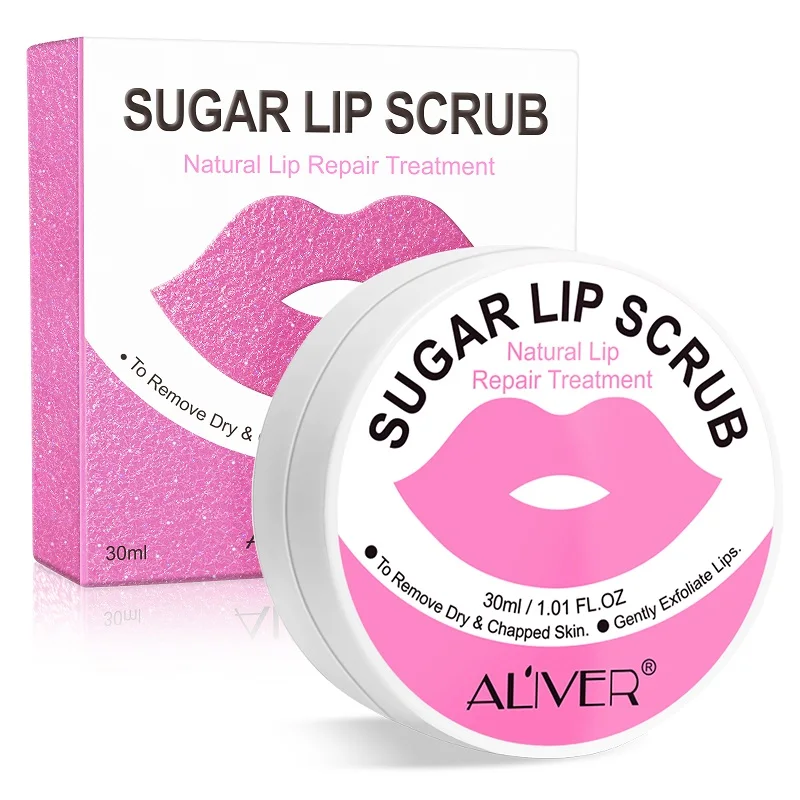 

OEM Private Label Sugar Lip Scrub Exfoliating and Hydrating Lip Balm