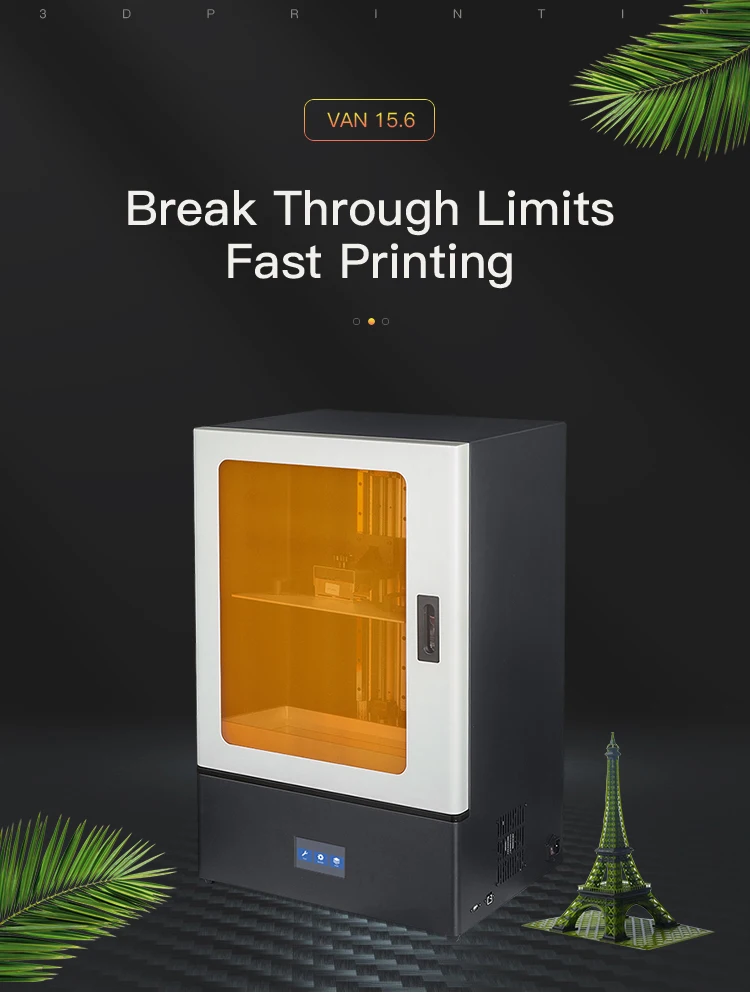 LCD 3D Printer High Resolution Education Jewelry Dental 3D Printer Photosensitive Resin 3D Printer