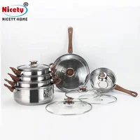 

New kitchen stainless steel cooking set / cookware pot