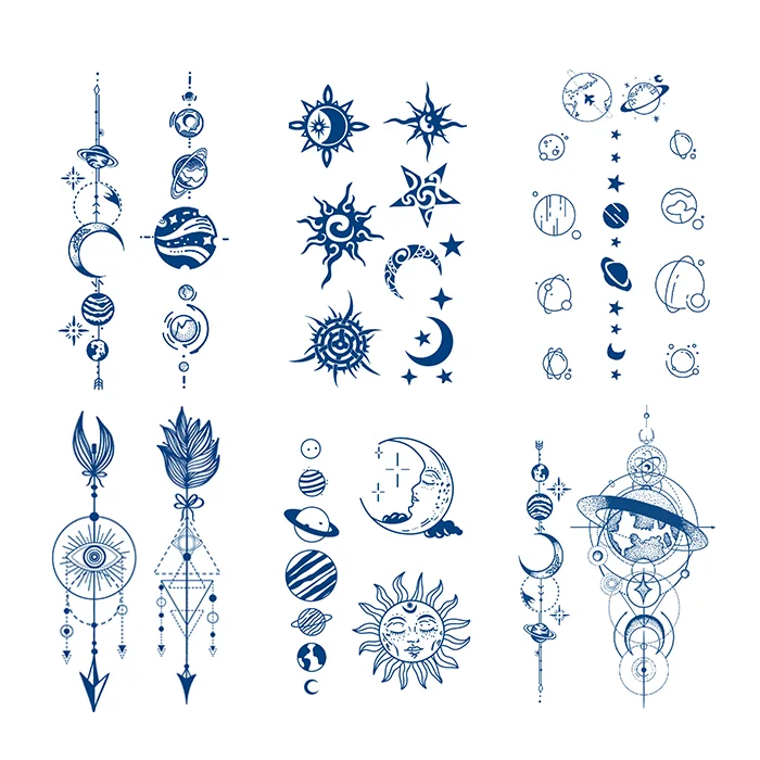 Top Sale Premium Semi-permanent Temporary Tattoo Stickers Ready To Ship Tattoo Cool Photos Easy To Use Makeup Tattoo