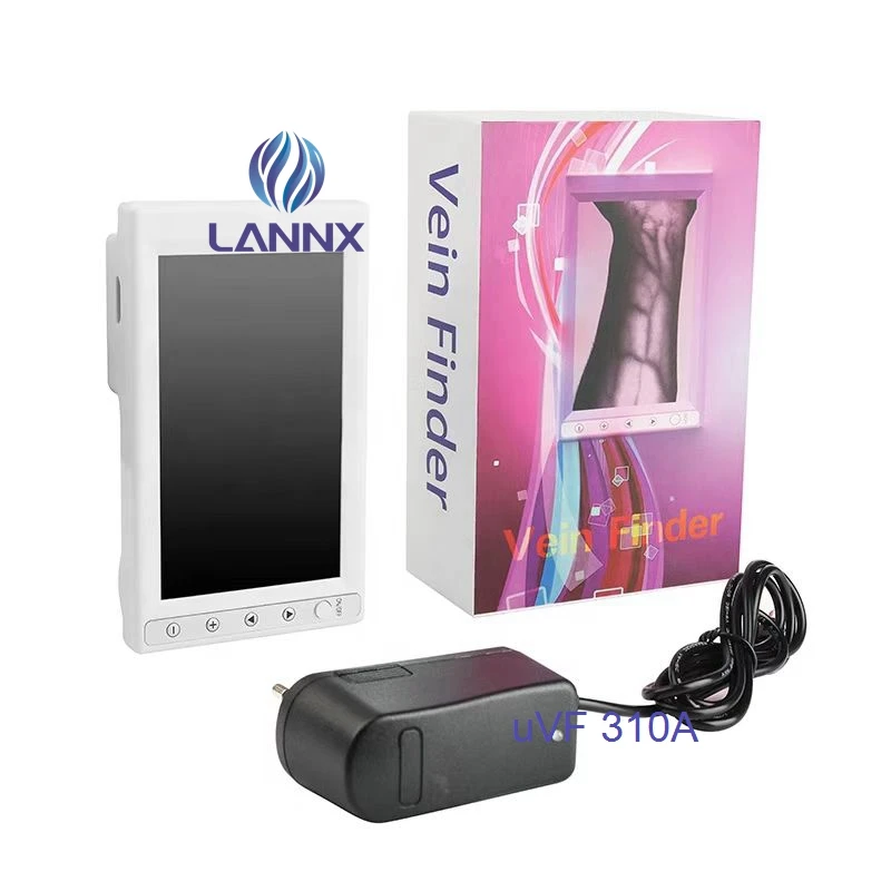 

LANNX New Advanced portable handheld vein detector uVF 310A economic price infared vascular vein finder fer vascular locating