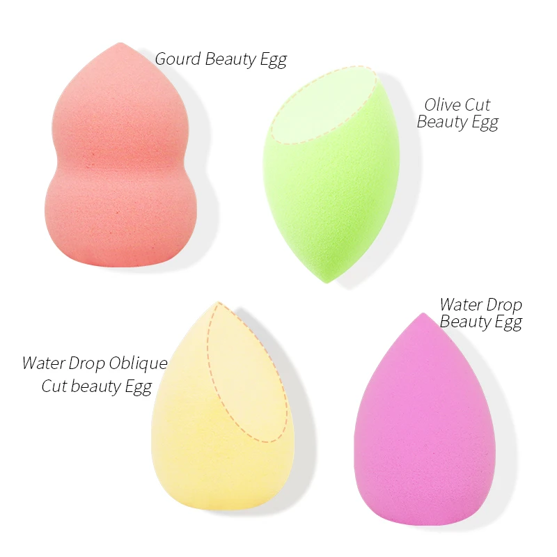 

Make Up Cosmetic Air Cushion Puff Beauty Sponge Blender Egg, Multi- color