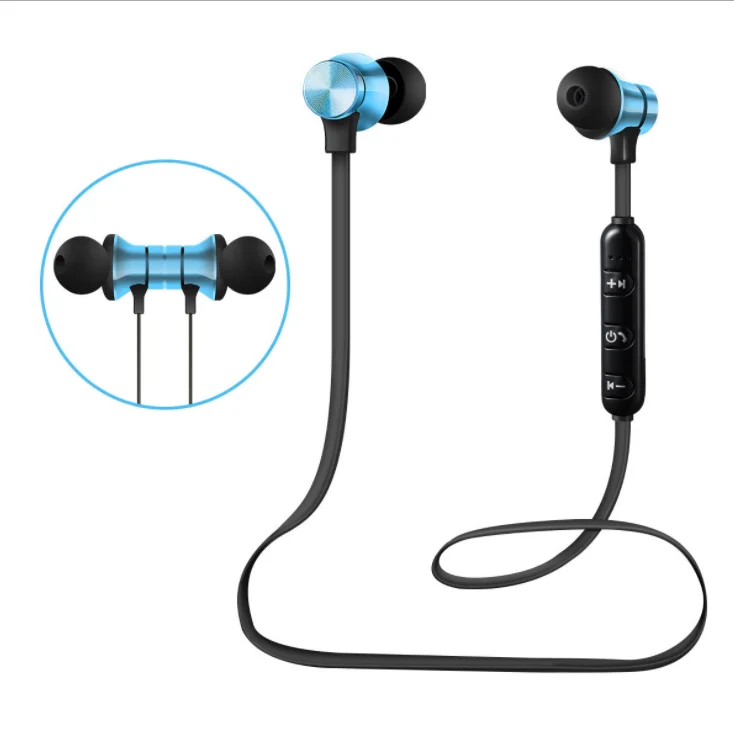 

XT11 music headset Phone Neckband sport Earbuds Earphone with Mic Magnetic Wireless Earphone