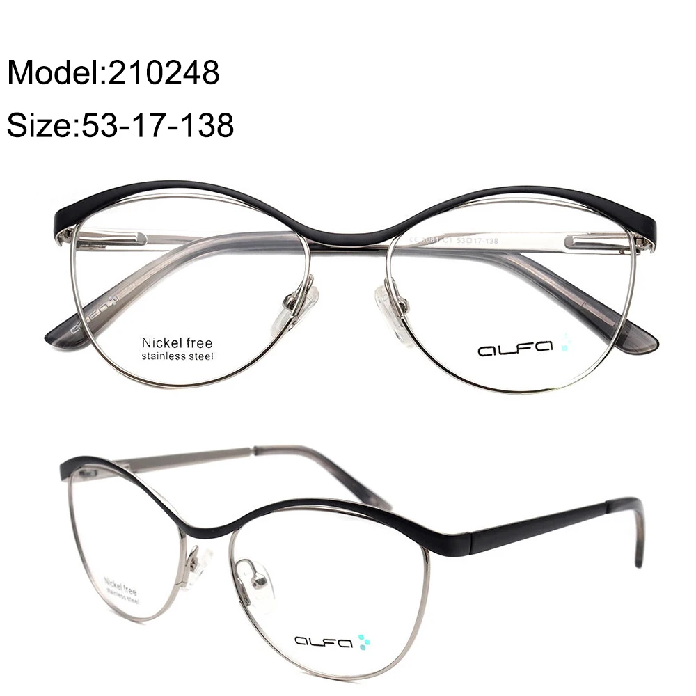 

CLERANCE Brand Cersion Of high Quality Metal Thin Frame Retro Vintage Round Men and Women Metal Prescripti Glasses Frames