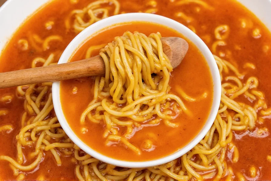 ramen soup hot cayenne pepper