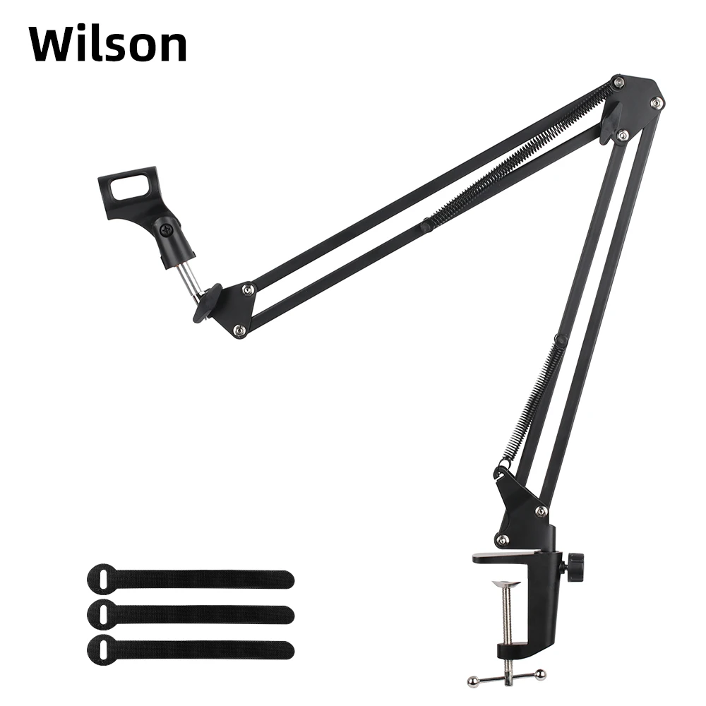 

NB35 desktop Cantilever bracket professional microphone stand holder, Black