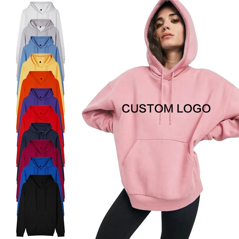 

Hexin Jucai Heavyweight Cotton Sweatshirts Women Hoodies Pullover Sweatshirts For Women Custom Printed Logo Women's hoodies