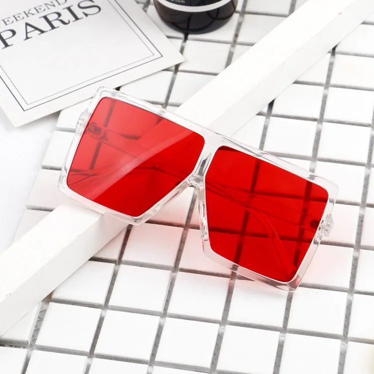 
2020 new arrivals Vintage Retro Square Oversized PC Frame Classic Children Kids Shades Sunglasses Wholesale 