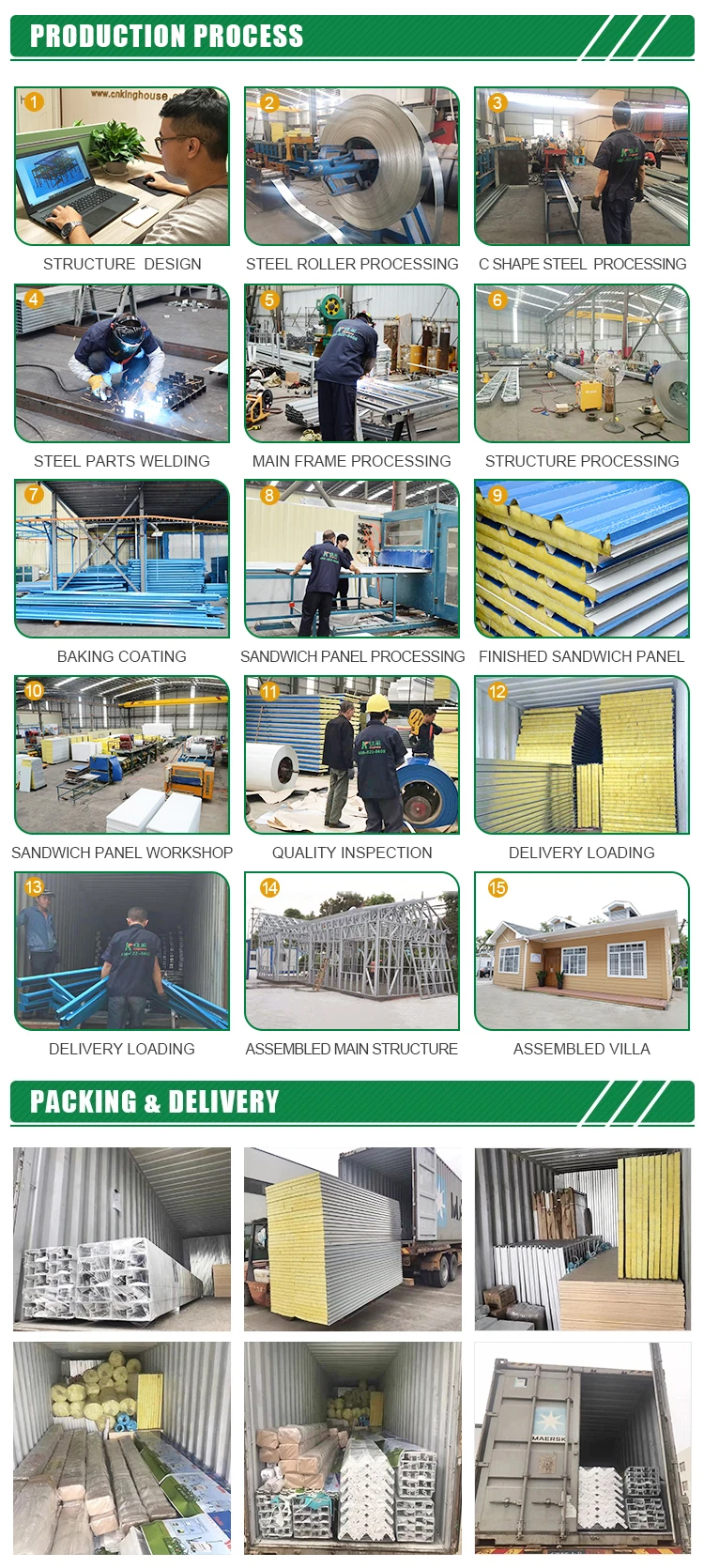 prefabricated house container