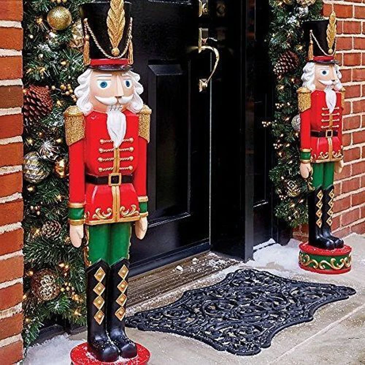 Life Size Fiberglass Sculpture Traditional Craft Resin Nutcrackers ...