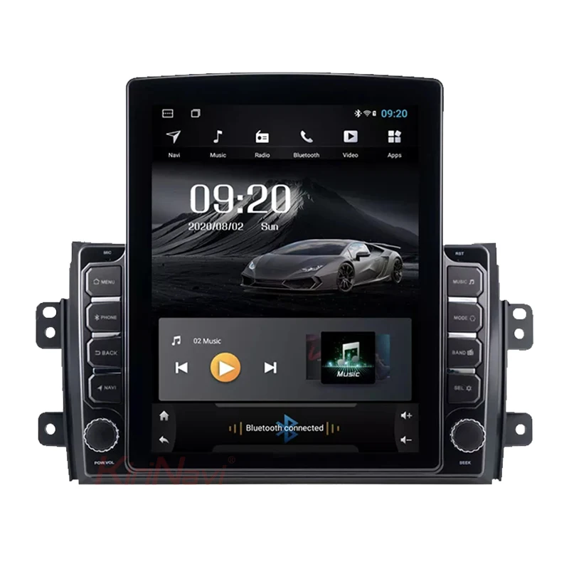 

KiriNavi 9.7" Android 10 Car Radio For Suzuki SX4 Fiat Sedici Navigation GPS dvd player stereos Car video audio DSP 2006 - 2016