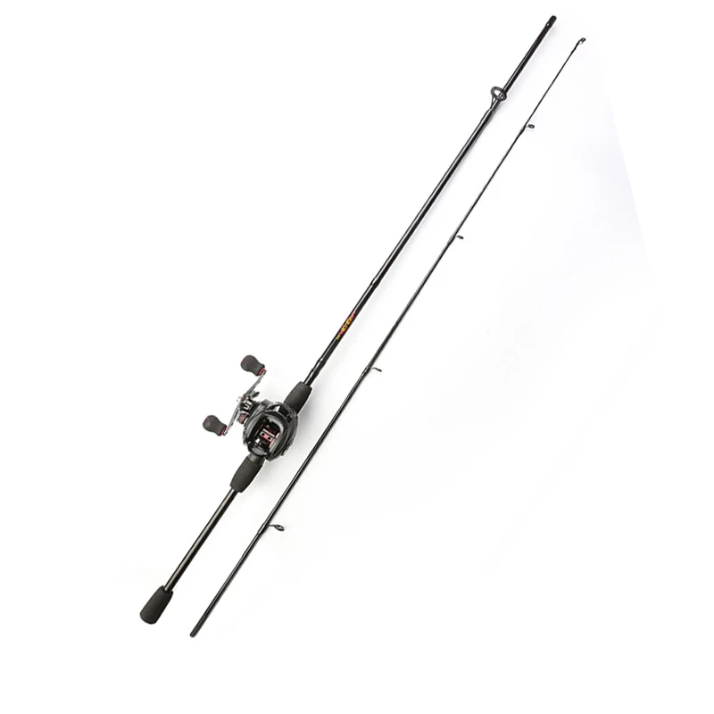 

fishing rod and reel combo 1.8m casting reel and rod peche rod and reel