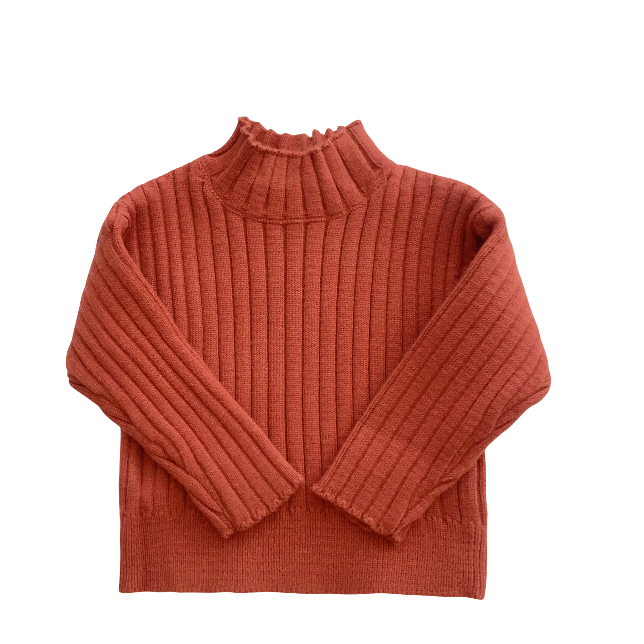 4139/Girls' winter sweater with children's chunky sweater striped sweater for kids