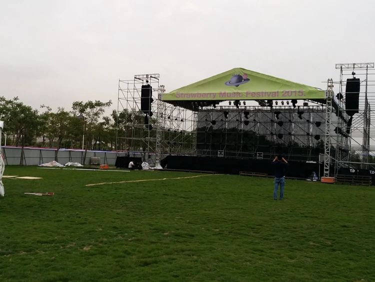 定制音乐节大型活动户外层桁架线阵桁架系统出售