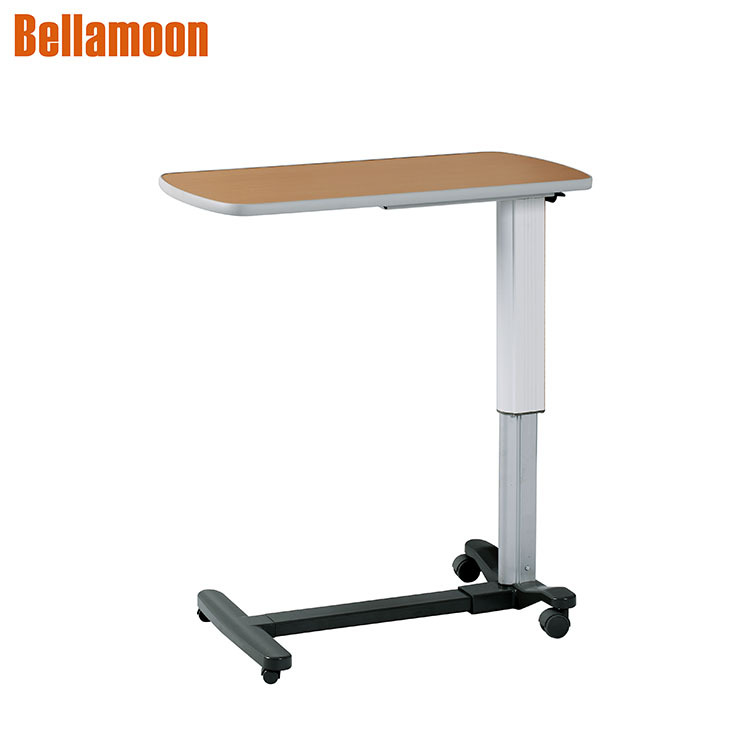 
PT6001A Height Adjustable Hospital Overbed Table ,Hospital Bedside Table,Over Bed Table For Dinning 