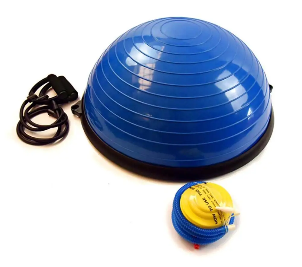 half yoga ball