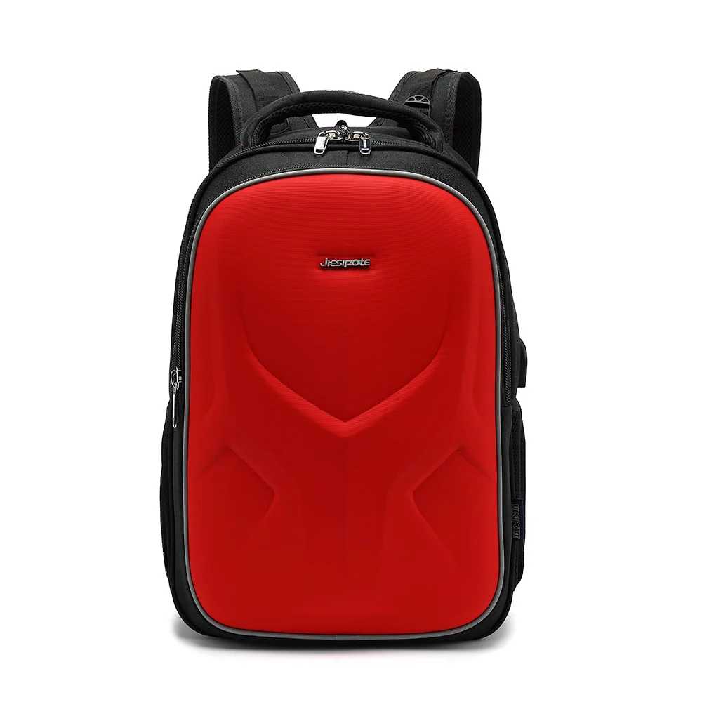 

New Style Anti theft Backpack Hard Shell Backpack USB Charging Port other Laptop backpack men, Black,blue,brown,red