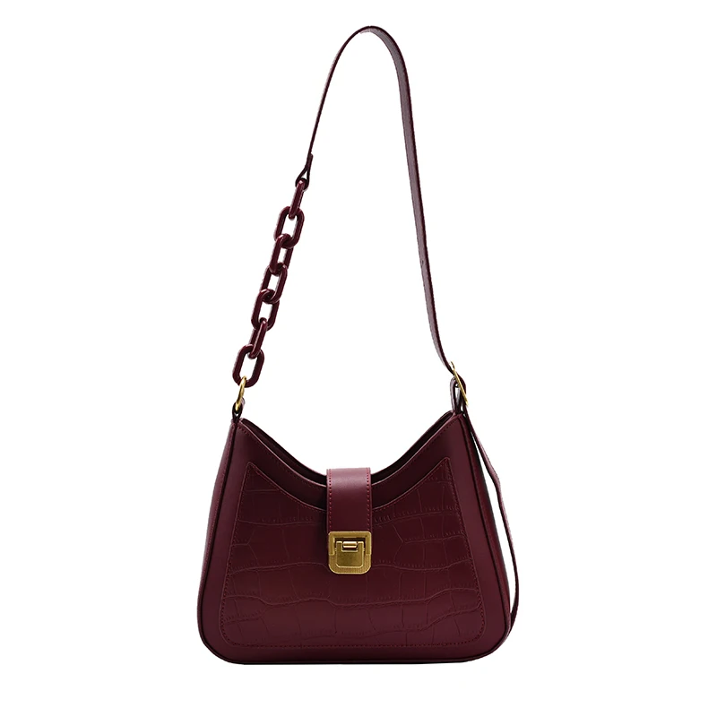 

Wholesale high quality ladies pu leather handbag women pu purses shoulderbags fashionable handbags, Brown, coffee, wine, black