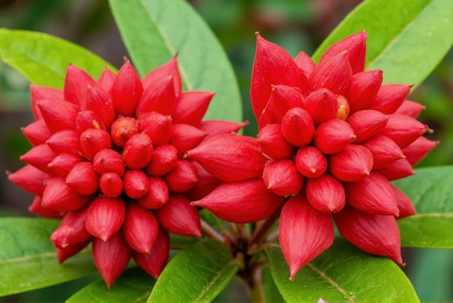 Illicium floridanum plant showing characteristic glossy leaves and yellow flowers