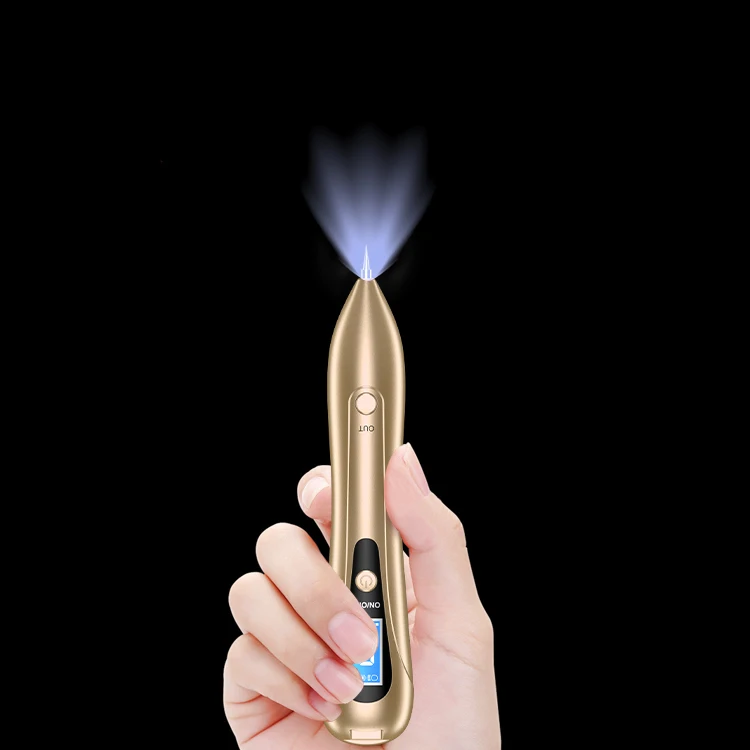 

New arrival blue light mole removal pen 9 gears plasma pen factory wholesale plasma pen