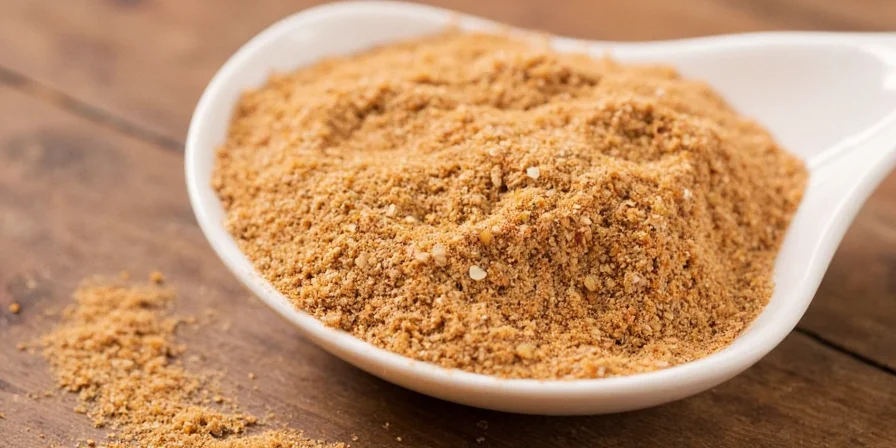 DIY maple seasoning stored in a glass jar