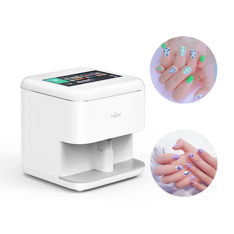 

Supply 3D professional automatic digital finger intelligent mini mobile wifi nail enhancement printer