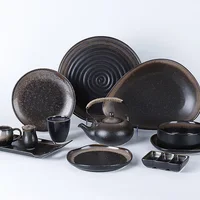 

Unique Used Restaurant Rustic Dinner Sets Rectangular Hotel, 28ceramics Rustic China Ware Dinner Table Sets For Wedding@