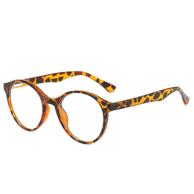 

Wholesale custom logo classic round PC Frame adult anti blue light blocking glasses, Black,white,orange,yellow,brown