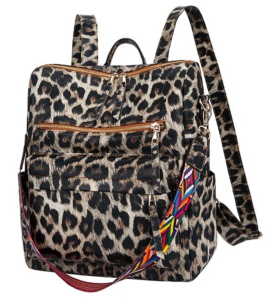 

DALL0301 New Fashion 2021 outdoor leather backpack women Pu hiking waterproof backpack bag, As picture or customized make
