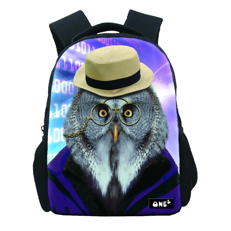

Owl print children bags for school boys large capacity lightweight order bulk school bags with comfortable padded, Customized