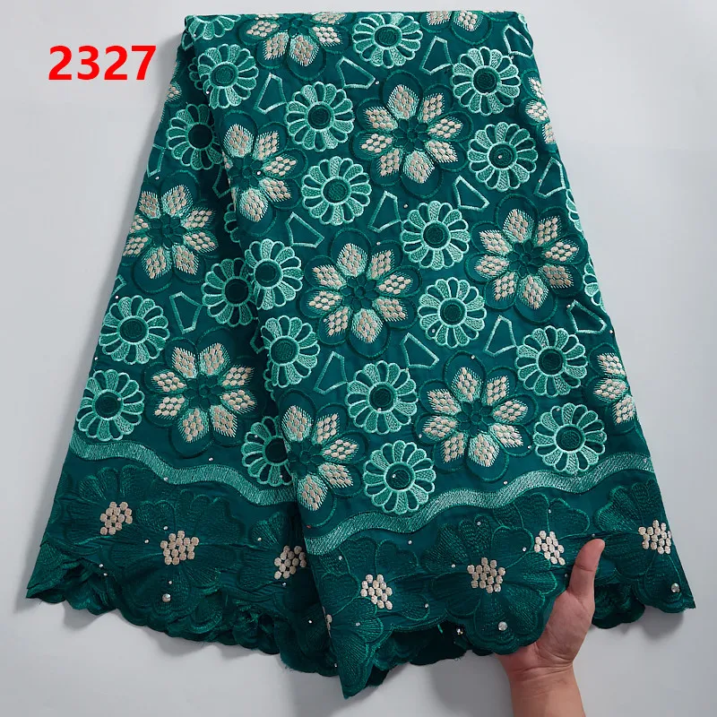 

2327 Free Shipping African 100 Cotton Lace Fabric Lime Green Lace Fabric Royal Blue African Voile Lace Fabric, Cupion